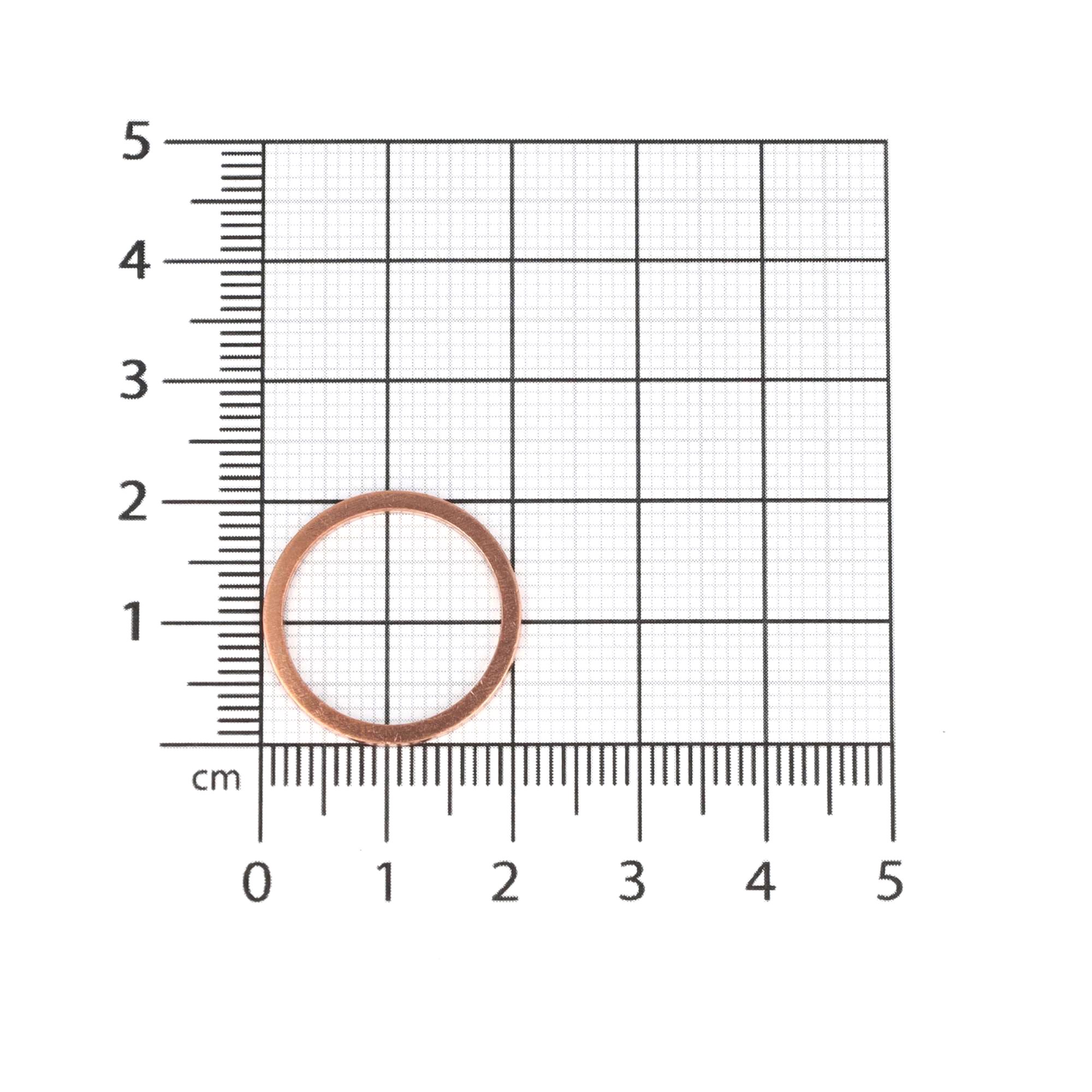 AFDICHTRING KOPER 17X21X1,5 2