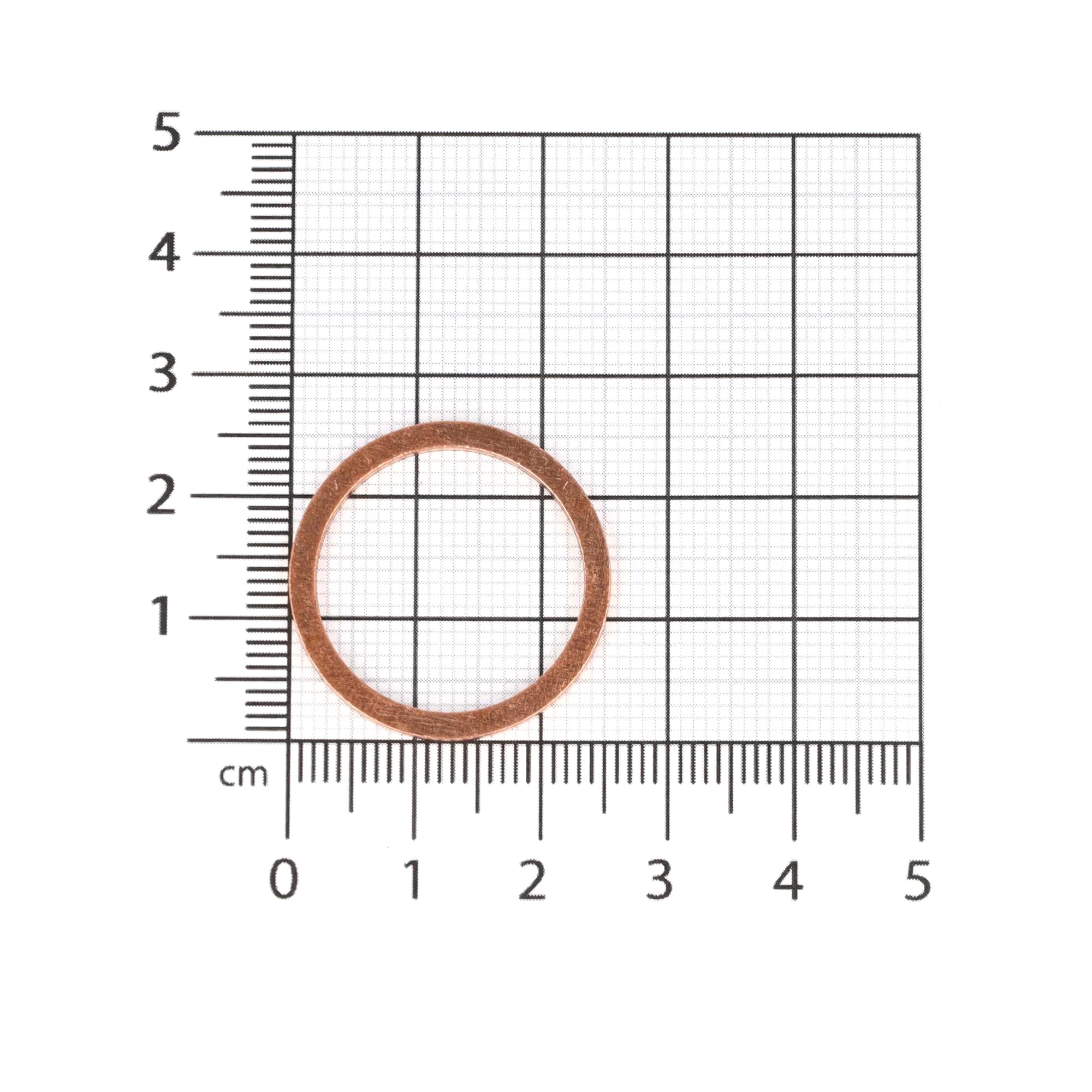 AFDICHTRING KOPER DIN7603A 2,0MM 21X26MM 2