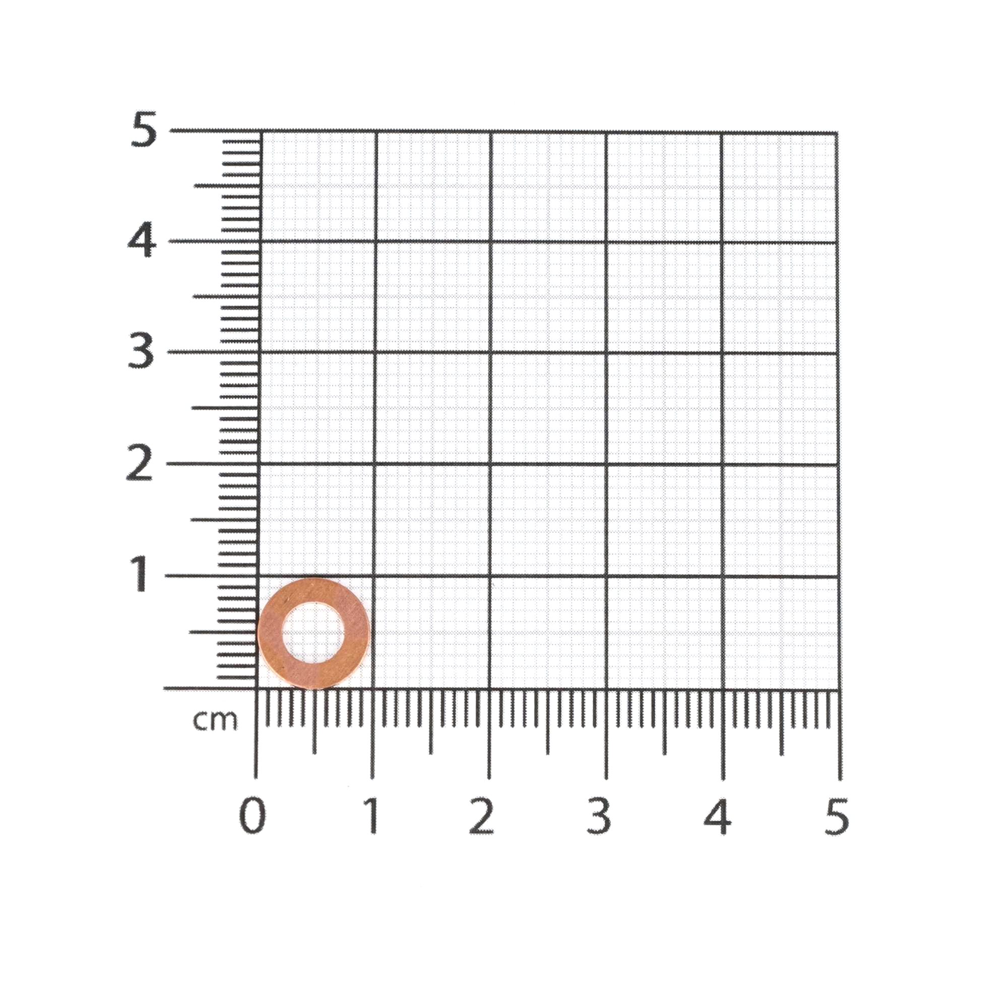 AFDICHTRING KOPER 5X10X1,0 2