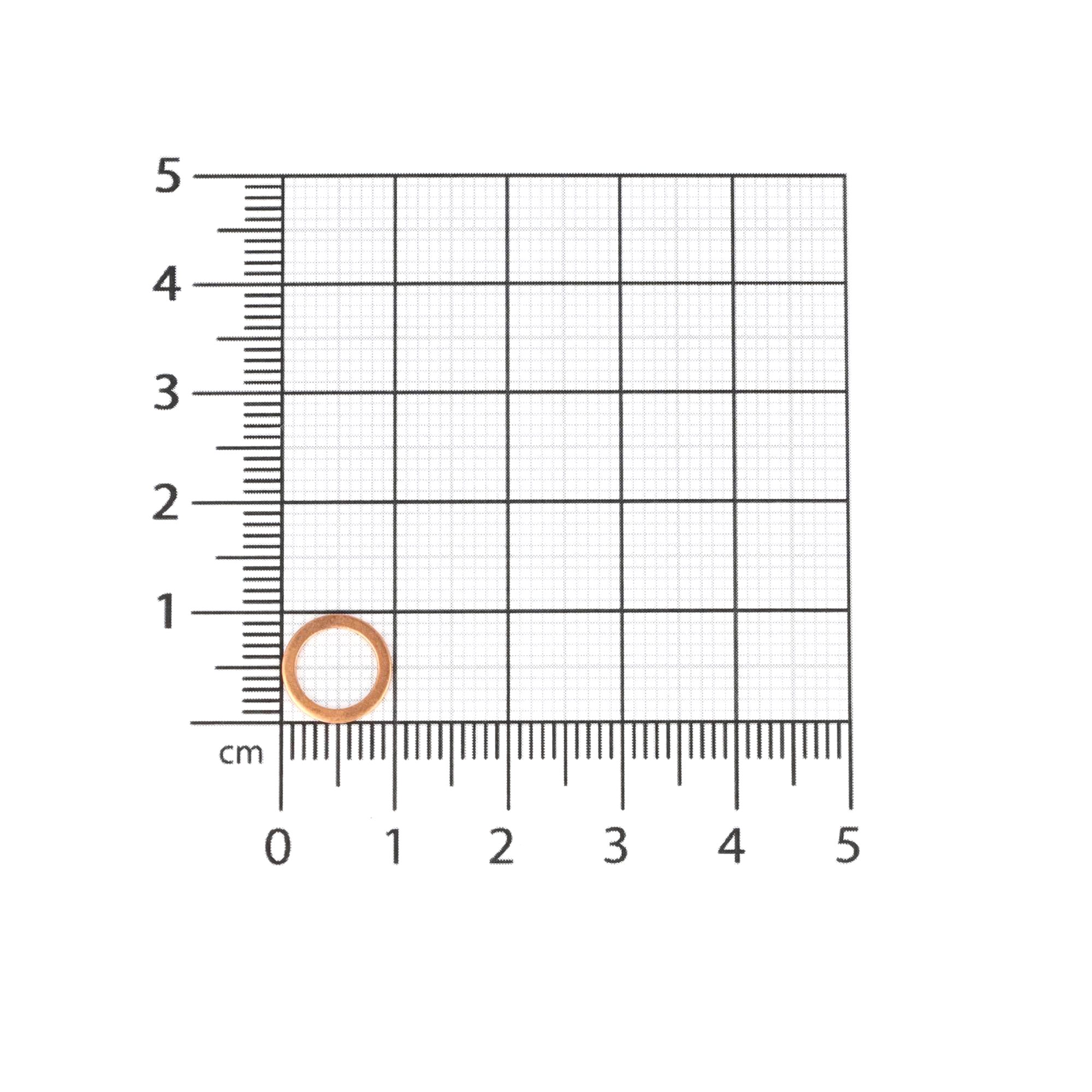 AFDICHTRING KOPER 7X10X1,0 2