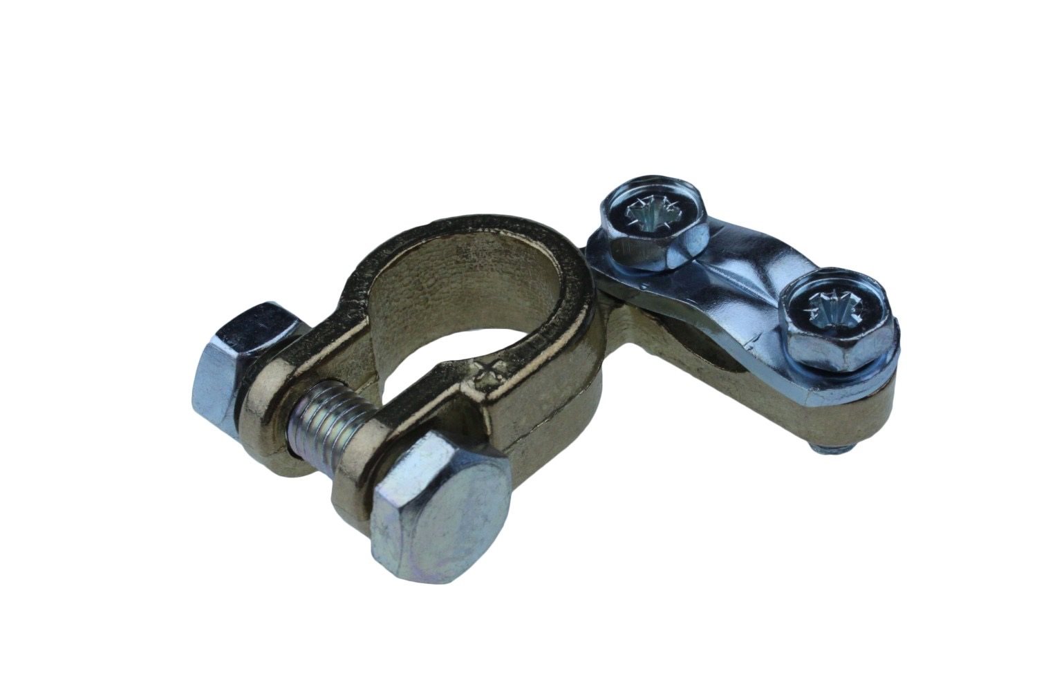 ACCUPOOLKLEM L-TYPE 12-24V 10-50MM² ALUMINIUM PLAAT POSITIEF 2