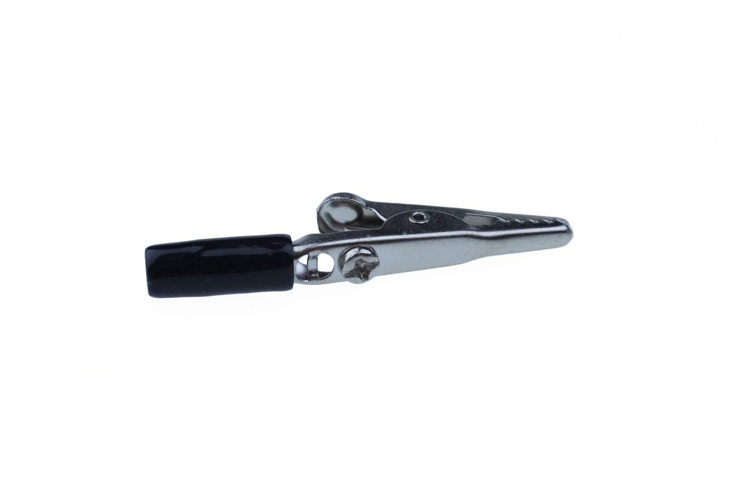 KROKODILLENBEK KLEM ZWART 5A 4MM² 2