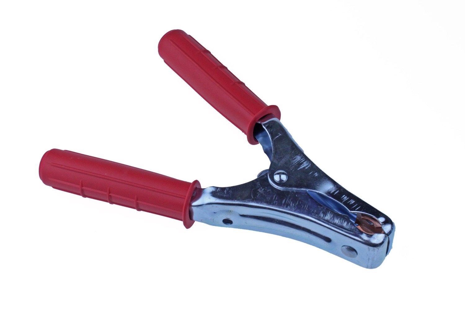 BATTERY CHARGER CLAMP RED 400AMP POSITIVE