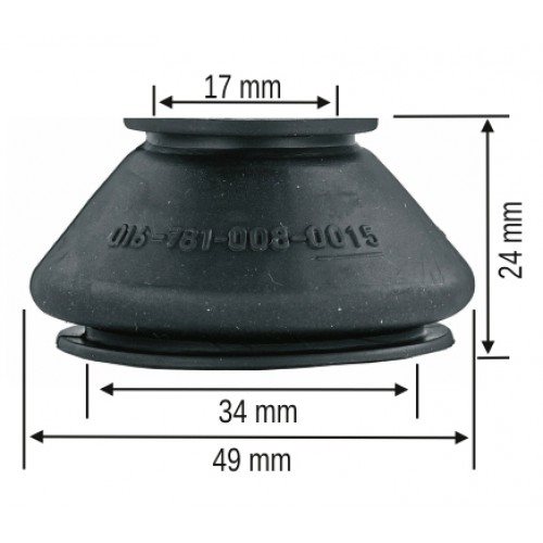 UNIMOTIVE STOFKAP 17-34-24 ROVER VAG