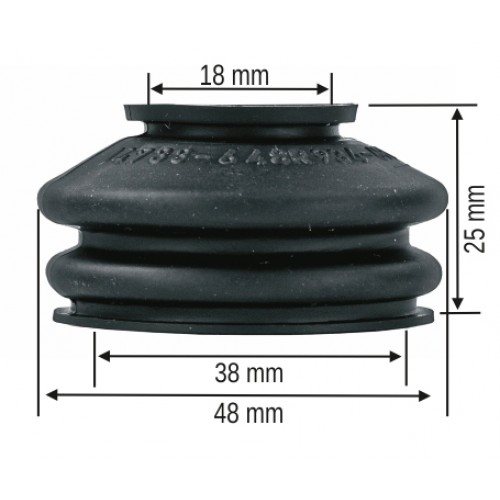 UNIMOTIVE STOFKAP 18-38-25 BMW FIAT RENAULT