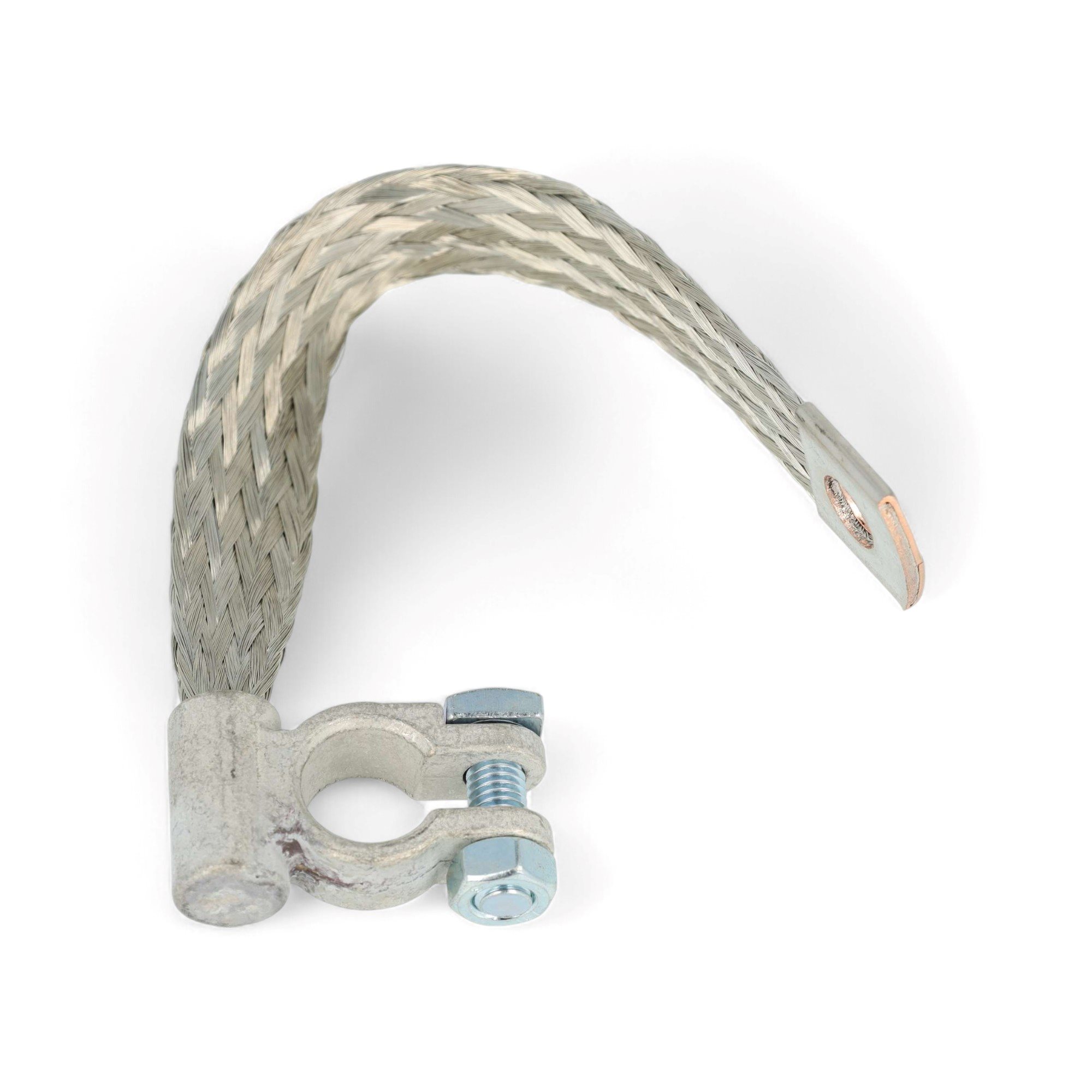 MASSASTRIP KOPER TIN GECOAT 20CM M10 + KLEM