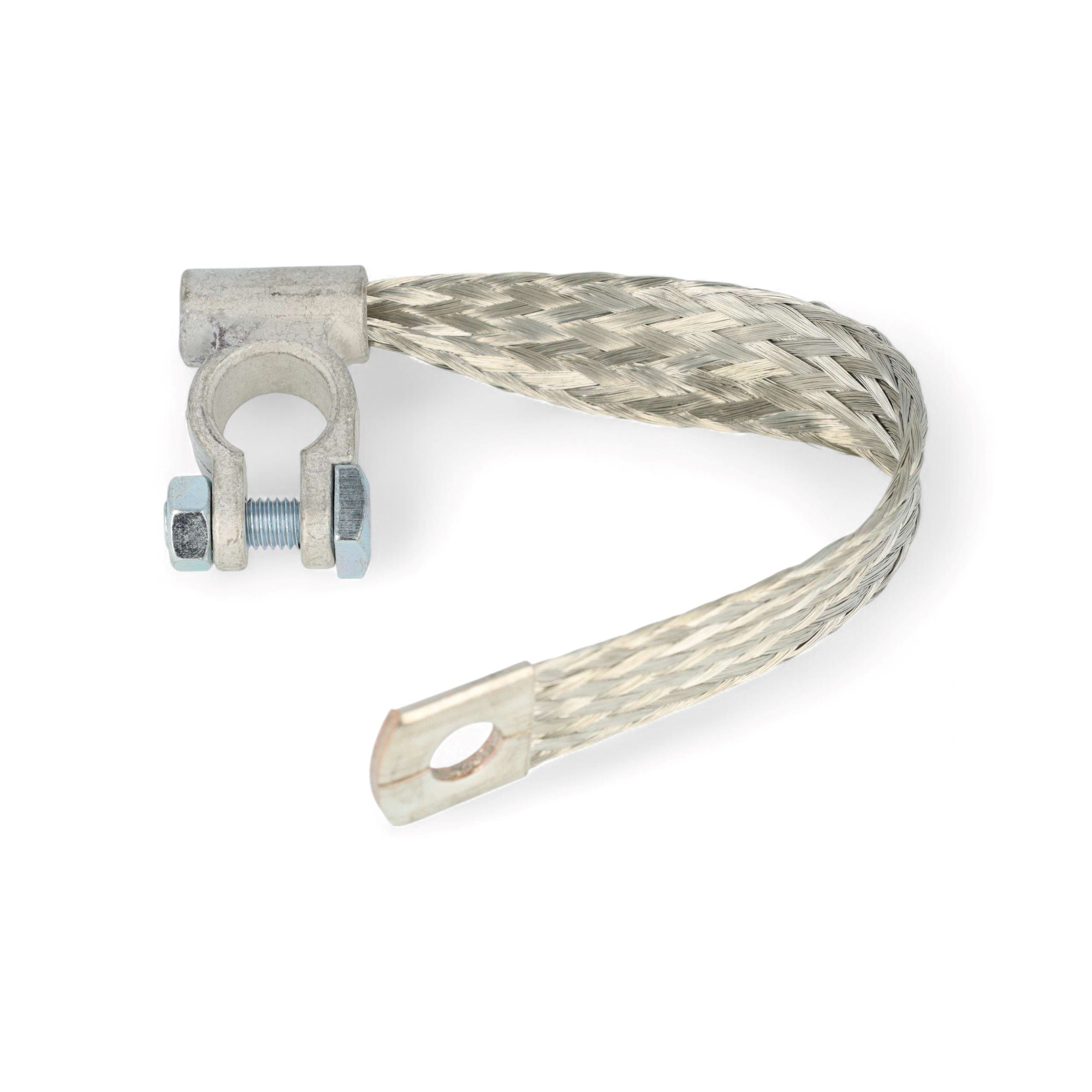 MASSASTRIP KOPER TIN GECOAT 20CM M10 + KLEM 2