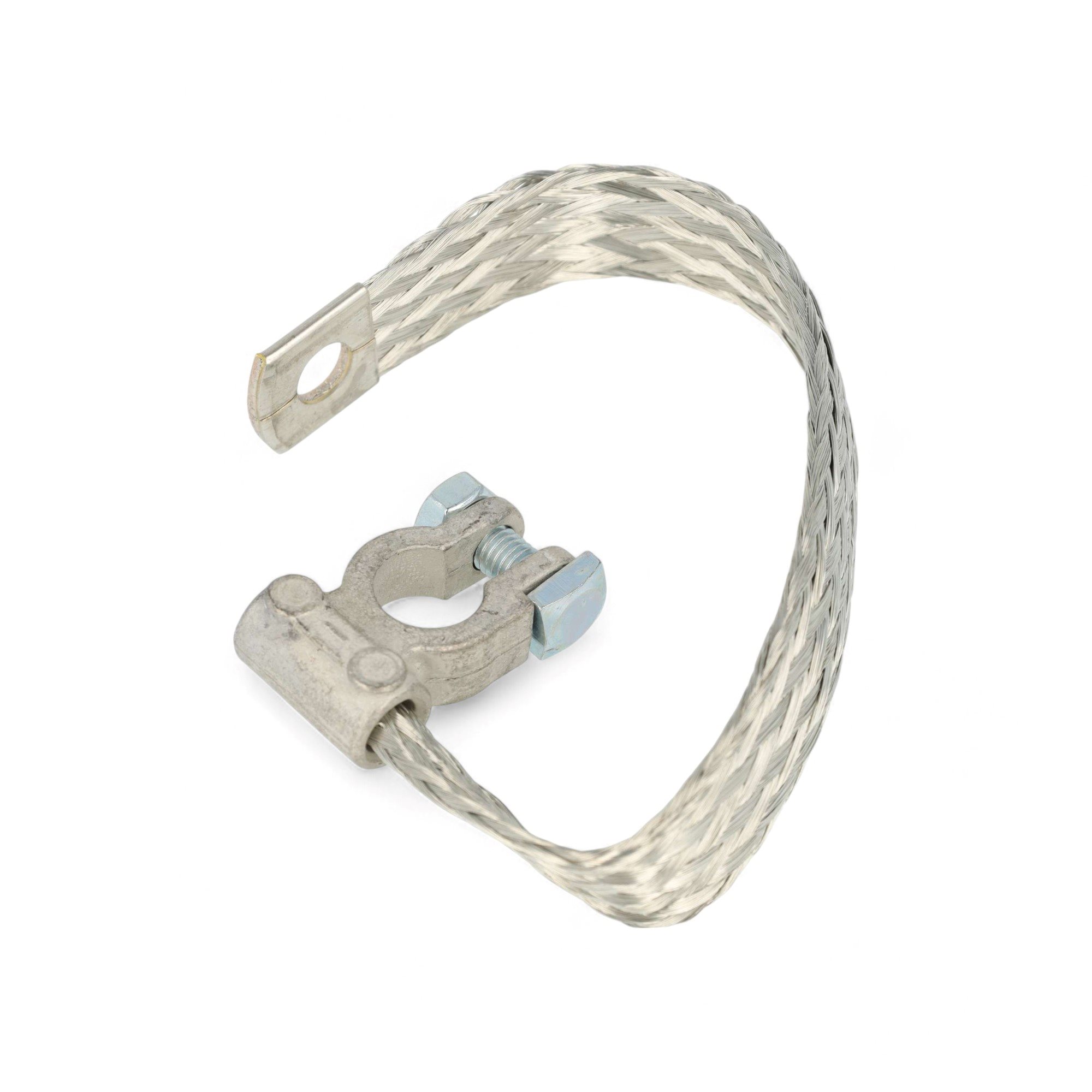 MASSASTRIP KOPER TIN GECOAT 25CM M10 + KLEM