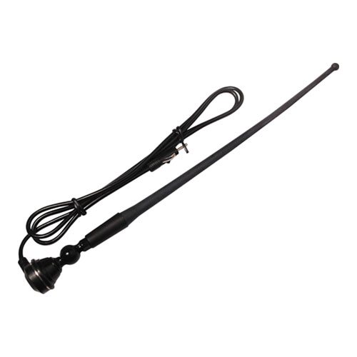 ANTENNA MOUNT RUBBER + ADJUSTABLE BLACK