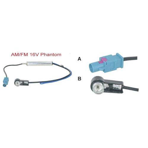 ANTENNE ADAPTER FAKRA MALE > ISO 50Ω MALE