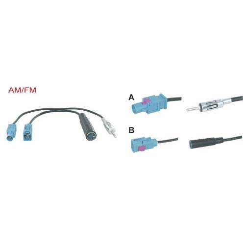 ANTENNE SPLIT ADAPTER FAKRA MAN --> DINMAN/ FAKRA VROUW --> DINVROUW