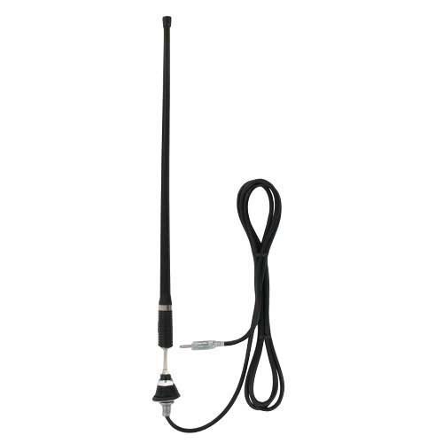 ANTENNE OPBOUW RUBBER SPRIET ZWART