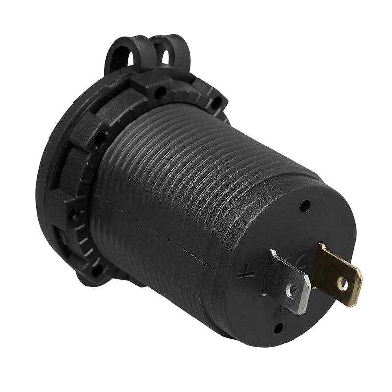 USB INBOUWSOCKET DUBBEL 12V/24V 4.2A 2