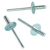 BLIND KLINKNAGEL ALU/STAAL 4,8X12MM DIAMETER=16 (6,0-8,0)
