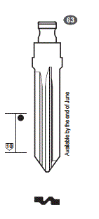 SILCA SLEUTELBAARD VOOR FLIP KEY