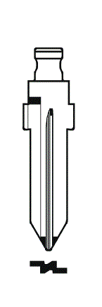 SILCA SLEUTELBAARD VOOR FLIP KEY