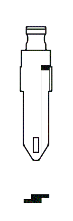 SILCA SLEUTELBAARD VOOR FLIP KEY