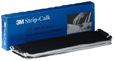 3M STOPKIT ZWART STRIP 6MMX30CM