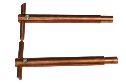 ARMENSET 250 MM + ELEKTRODE 12MM VOOR 7902 - 07-06-2019 7911 + KOPERTOESLAG