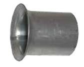 EXHAUST REPAIR FLANGE CONCAVE 46/50X66.5X65.5MM