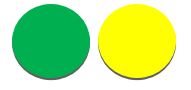 ENKELADERIGE KABEL PVC 0,5MM2 GROEN/GEEL (1M-100/ROL)