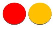 ENKELADERIGE KABEL PVC 0,5MM2 ROOD/ORANJE (1M-100/ROL)