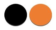 ENKELADERIGE KABEL PVC 0,5MM2 ZWART/ORANJE (1M-100/ROL)