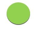 ENKELADERIGE KABEL PVC 0,5MM2 LICHT GROEN (1M-100/ROL)
