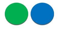 ENKELADERIGE KABEL PVC 0,75MM2 GROEN/BLAUW (1M-100/ROL)