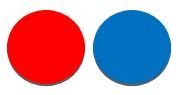 ENKELADERIGE KABEL PVC 1,5MM2 ROOD/BLAUW (1M-500/ROL)