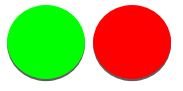 ENKELADERIGE KABEL PVC 2,0MM2 LICHTGROEN/ROOD (1M-100/ROL)