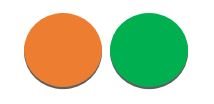 ENKELADERIGE KABEL PVC 2,0MM2 ORANJE/GROEN (1M-100/ROL)
