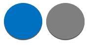 ENKELADERIGE KABEL PVC 1,0MM2 BLAUW/GRIJS (1M-100/ROL)