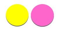 ENKELADERIGE KABEL PVC 1,0MM2 GEEL/ROZE (1M-100/ROL)