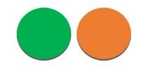 ENKELADERIGE KABEL PVC 1,0MM2 GROEN/ORANJE (1M-100/ROL)