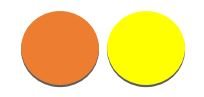 ENKELADERIGE KABEL PVC 1,0MM2 ORANJE/GEEL (1M-100/ROL)
