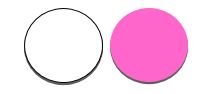 ENKELADERIGE KABEL PVC 1,0MM2 WIT/ROZE (1M-100/ROL)
