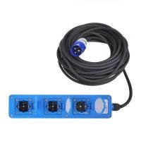 CEE 3-WEG SCHUKO STEKKERDOOS 5M 2