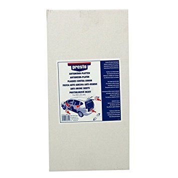 PRESTO ANTI-DREUNPLATEN SET VAN 5 PLATEN 50x25CM