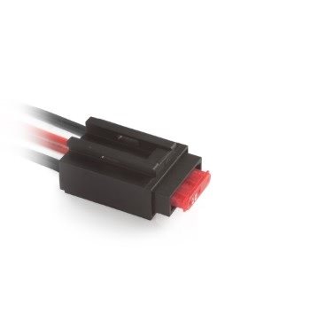 MIKRO III ZEKERINGHOUDER 1X2,5MM2 ROOD EN 2X1,5MM2 ZWART ZONDER KAP