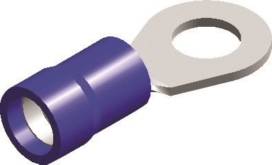 PVC KABELSCHOEN 527 OOG BLAUW M8 (8,4)