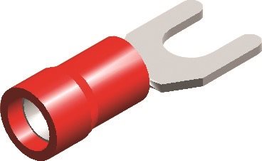 PVC KABELSCHOEN 646 VORK ROOD M6 (6,4)