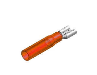 THERMOSEAL NYLON HALF GEÏSOLEERD ROOD FEMALE 4,8X0,8