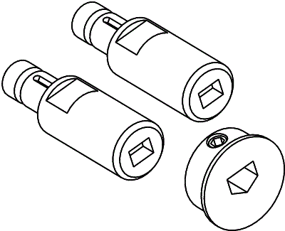 G2+G5 - KIT FOR FO21P/TBE1P ON ROT.CL.