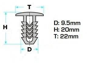 CLIP FIAT, ALFA ROMEO, LANCIA, IVECO OE: 735398155 2