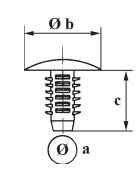 CLIP HONDA OE: 91606SE3003 2