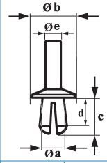 CLIP HONDA OE: 90688SB0003 2
