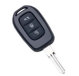 AUTOSLEUTEL DACIA -LEGE BEHUIZING- INCLUSIEF 3 BUTTONS