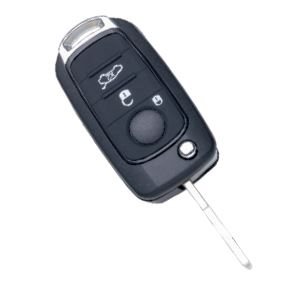 AUTOSLEUTEL FIAT -LEGE BEHUIZING- INCLUSIEF 3 BUTTONS