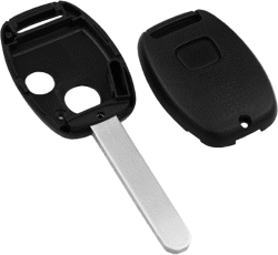 AUTOSLEUTEL HONDA -AUTOSLEUTEL LEEG 2 KNOPS INC CHIP HOUDER